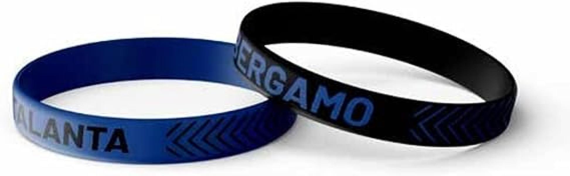 Coppia bracciali in silicone compatibile con Atalanta