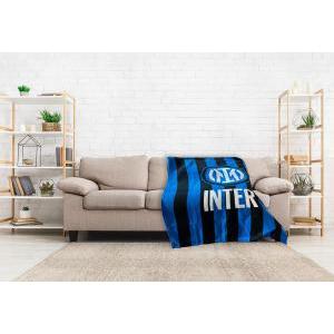 Plaid singolo in pile compatibile con inter