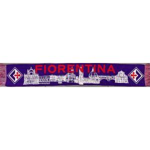 Sciarpa jaquard skyline fiorentina