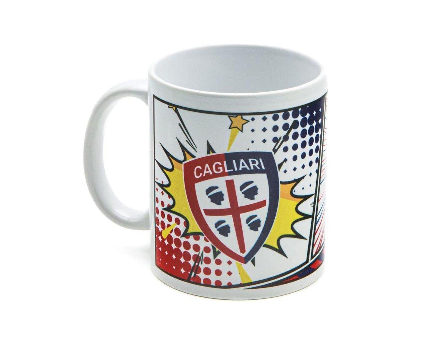 Tazza mug in ceramica compatibile con Cagliari calcio 