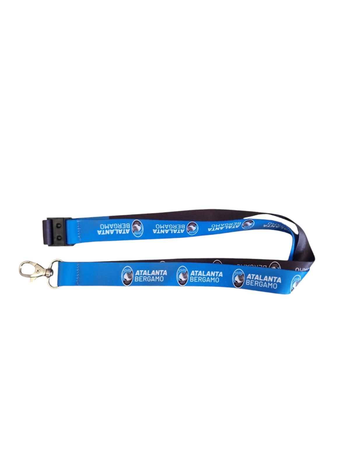 Lanyard portachiavi da collo portabadge compatibile con Atalanta