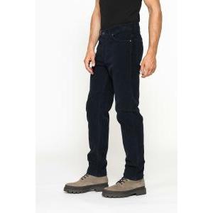 Jeans velluto 1000 righe regular navy