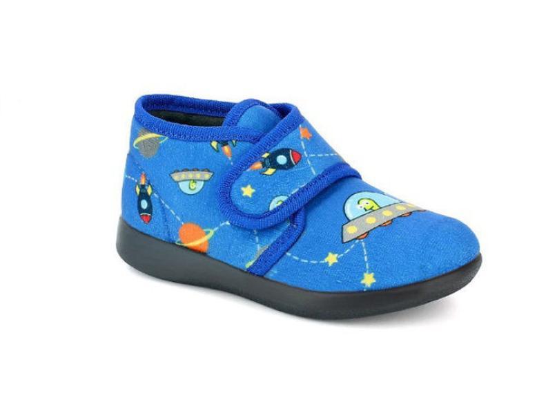 Pantofole chiuse da bambino Inblu fantasia spazio