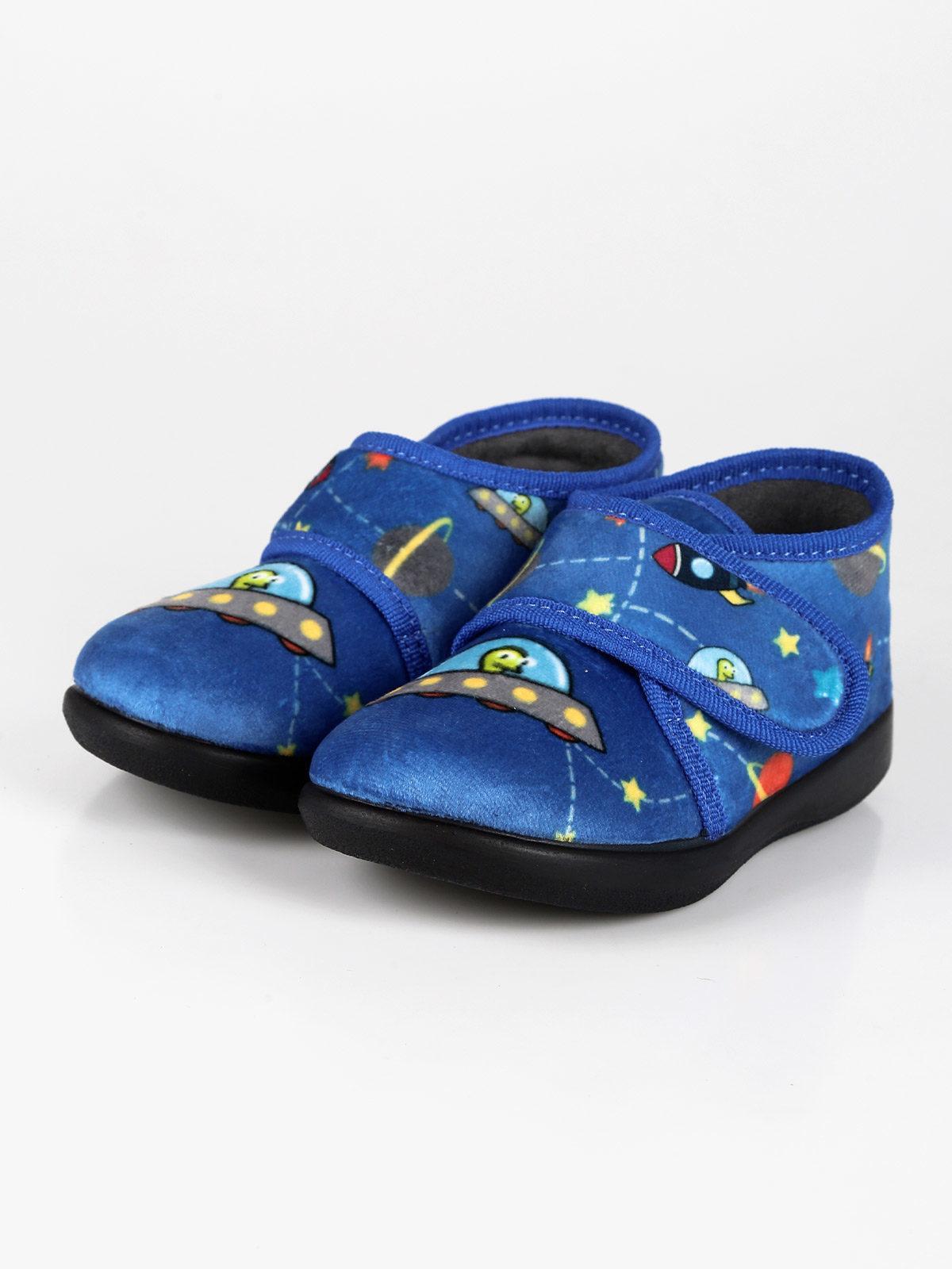 Pantofole chiuse da bambino Inblu fantasia spazio