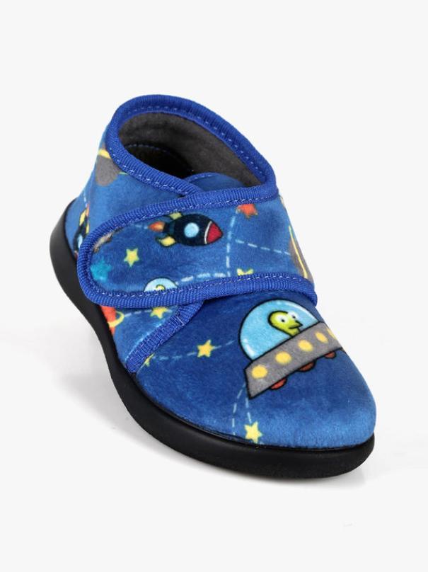 Pantofole chiuse da bambino Inblu fantasia spazio