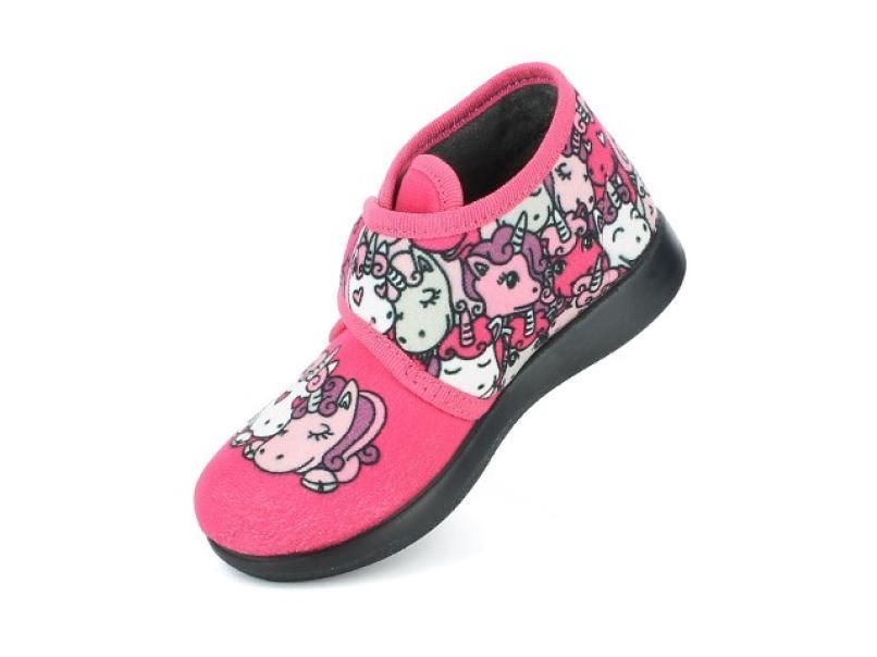 Pantofole chiuse da bambina Inblu fantasia unicorni