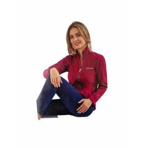 Tuta homewear donna in cotone felpato  ga6019 bordeaux