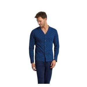 Pigiama da uomo calibrato in cotone interlock  gp2073/ac denim