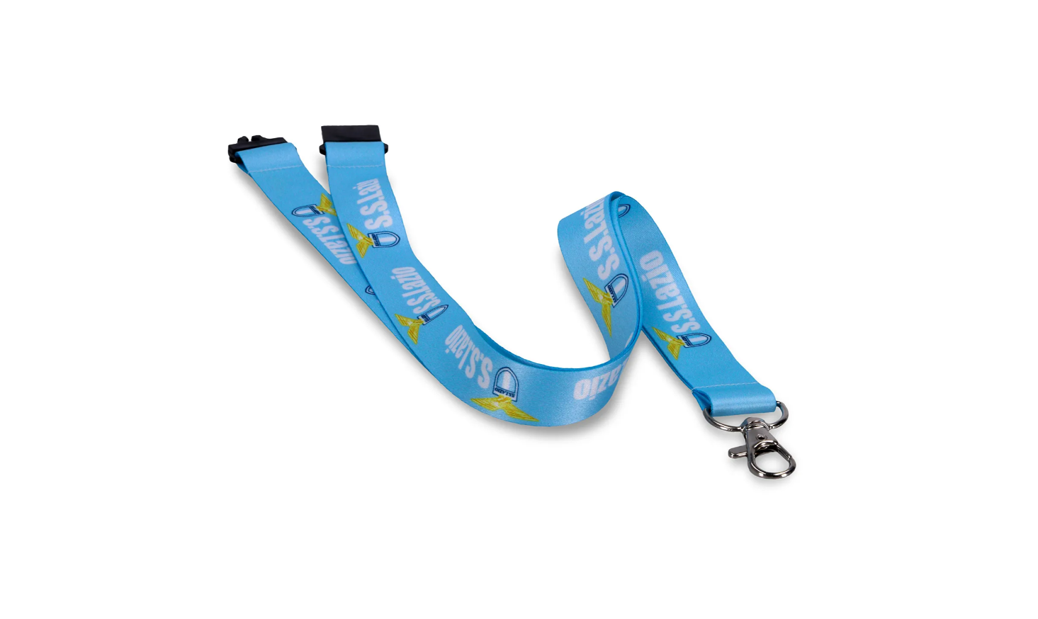 Lanyard portachiavi da collo compatibile con Lazio