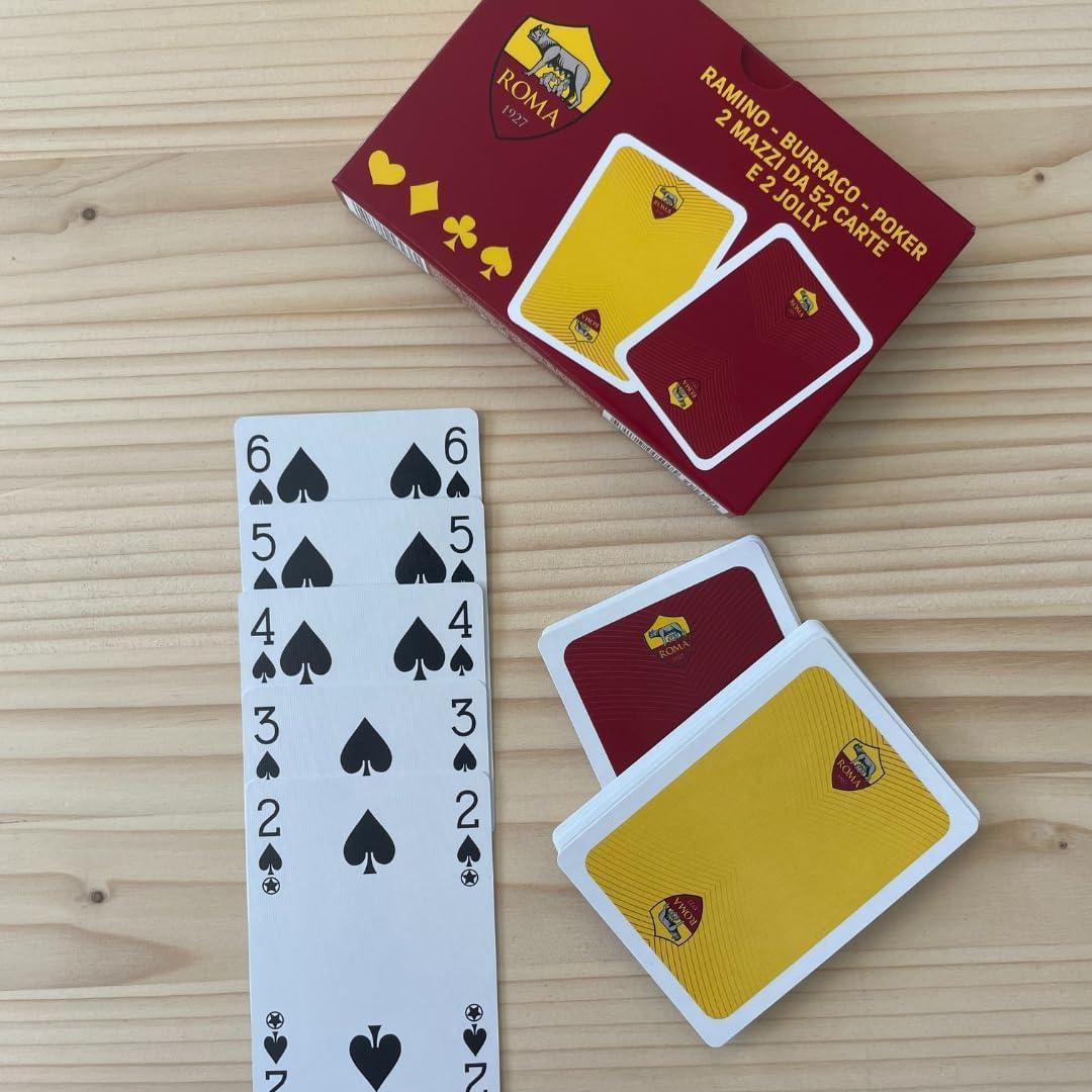 Carte da Gioco Poker - Burraco - Ramino compatibile con Roma