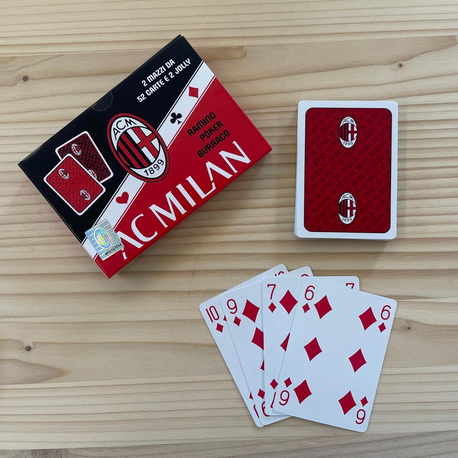 Carte da Gioco Poker - Burraco - Ramino compatibile con Milan