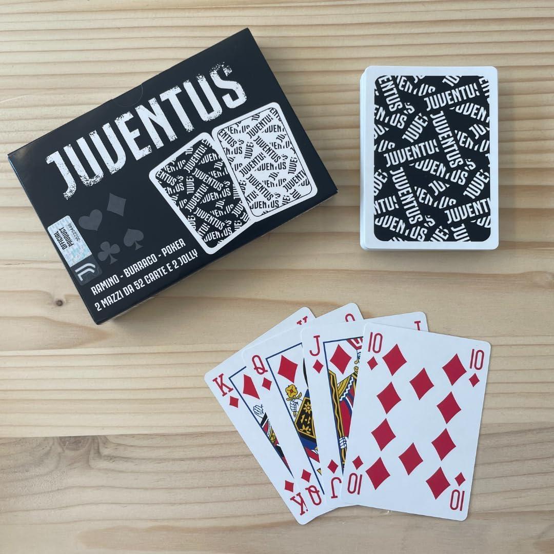 Carte da Gioco Poker - Burraco - Ramino compatibile con Juventus