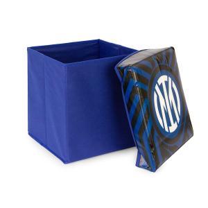 Pouf contenitore compatibile con inter 31x31x33