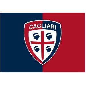 Bandiera da stadio 100x140cm compatibile con cagliari