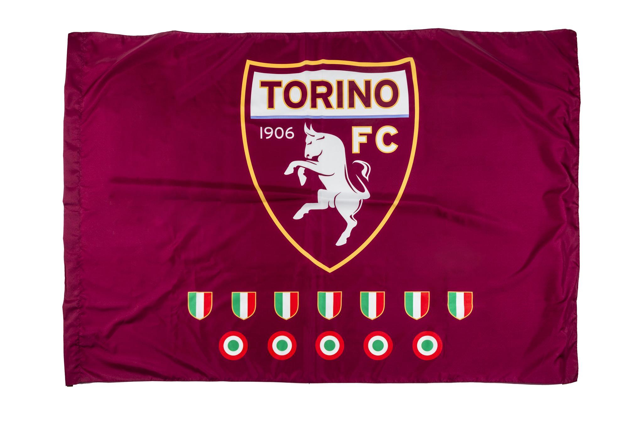 Bandiera da stadio 100x140cm compatibile con Torino