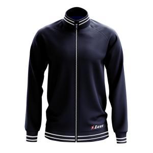 Felpa uomo  demo full zip blu