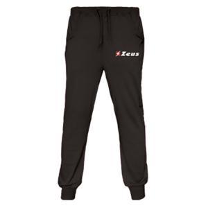 Pantalone tuta sportivo jersey da uomo zeus geos nero