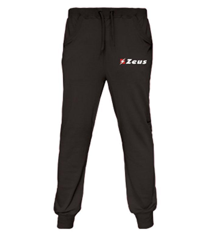 Pantalone tuta sportivo jersey da uomo Zeus Geos Nero