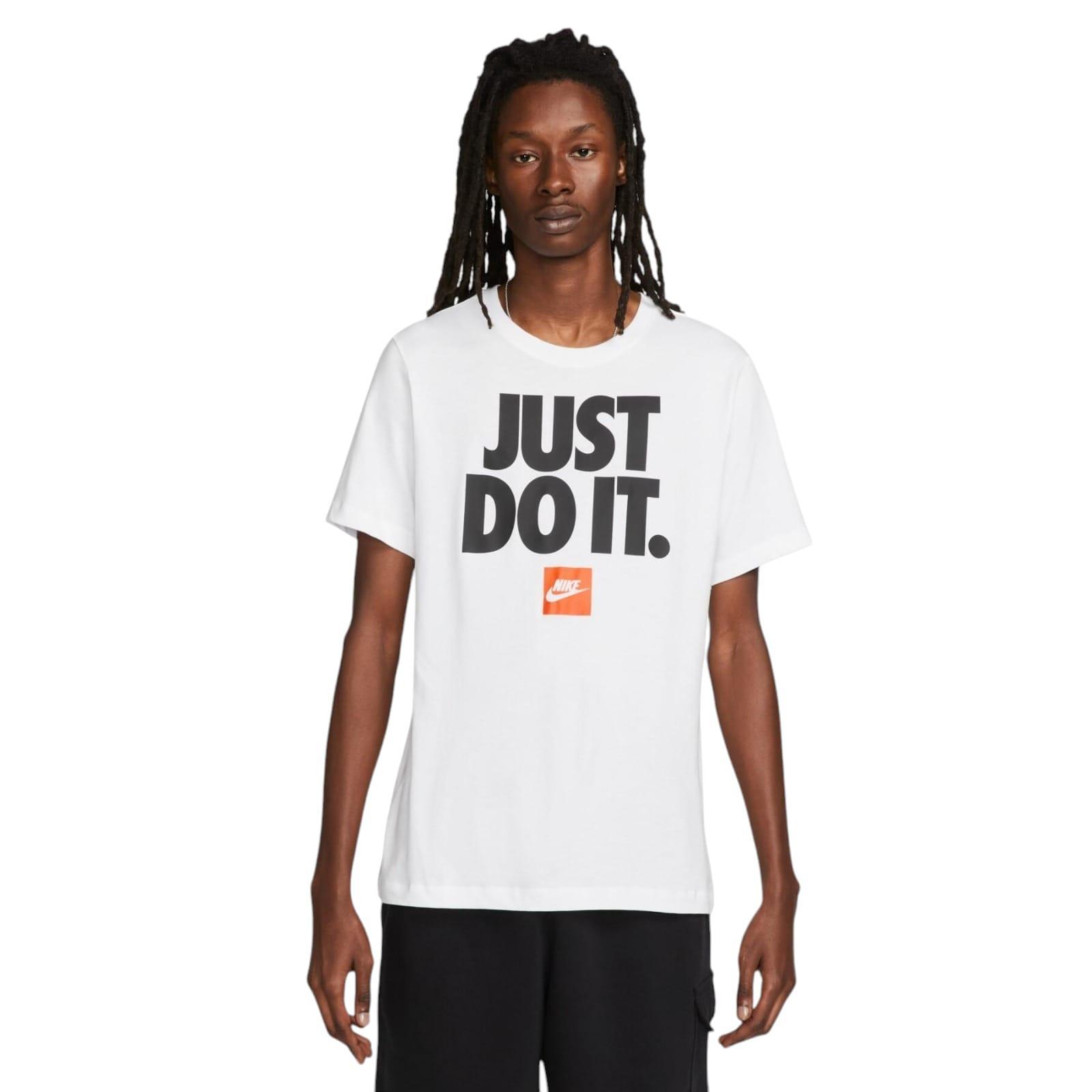 T-shirt Nike Just Do It uomo bianco