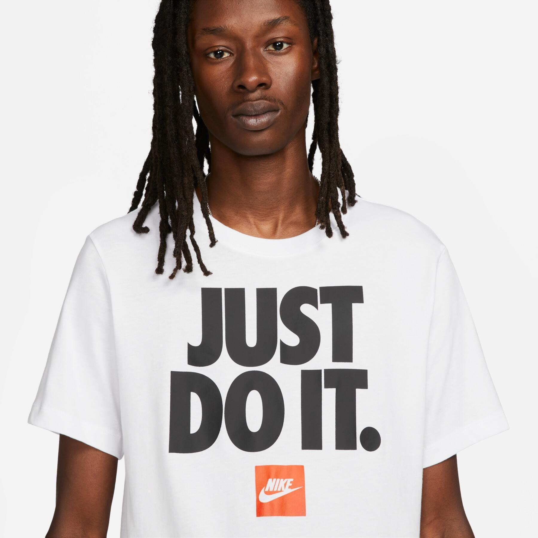 T-shirt Nike Just Do It uomo bianco