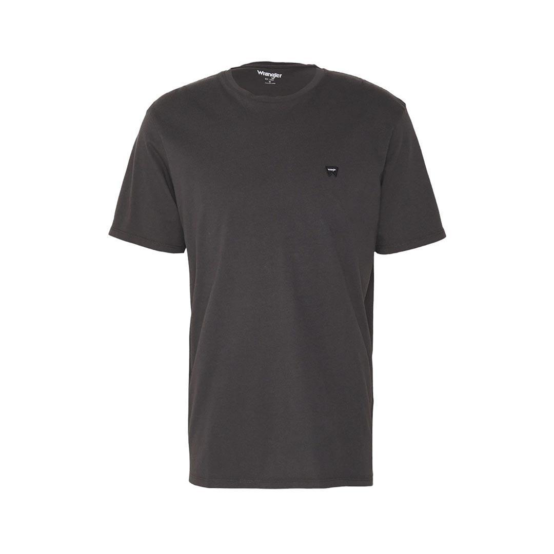 T-shirt basic Wrangler uomo antracite