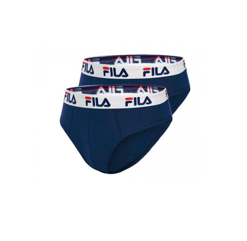 Coppia slip in cotone bielastico Fila da uomo