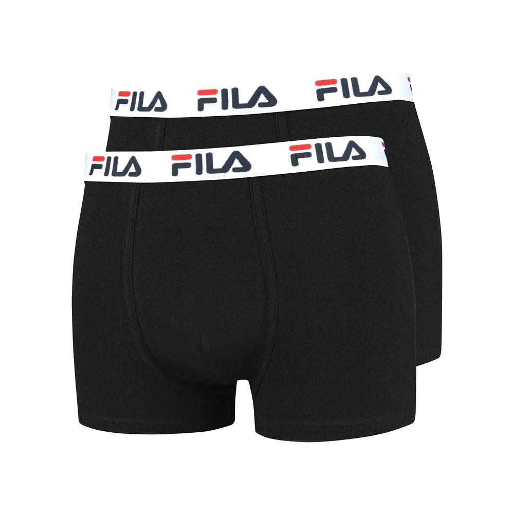 Coppia boxer uomo Fila cotone bielastico