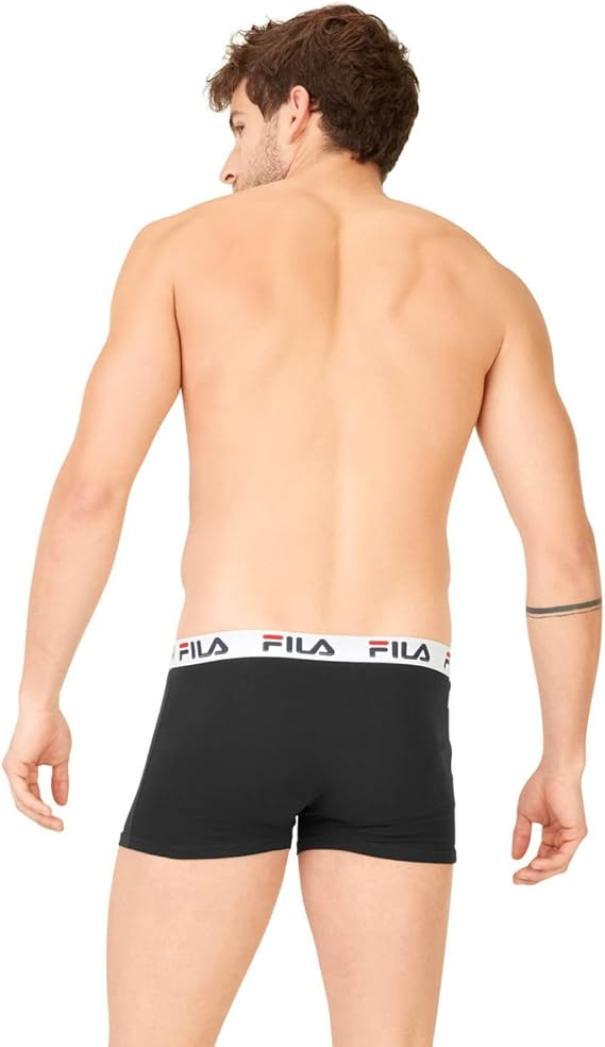 Coppia boxer uomo Fila cotone bielastico