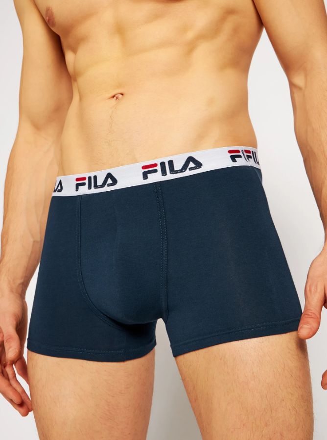 Coppia boxer uomo Fila cotone bielastico