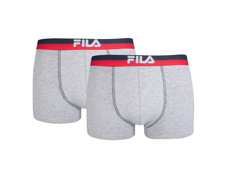 Coppia boxer uomo Fila cotone bielastico