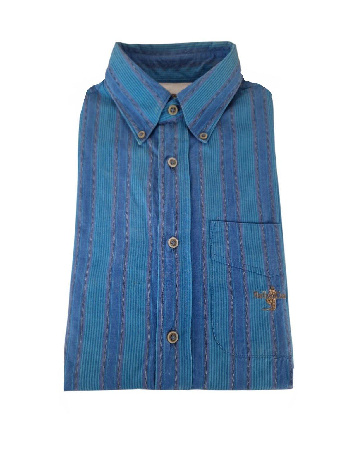 Camicia da uomo in cotone Malboro Classics 