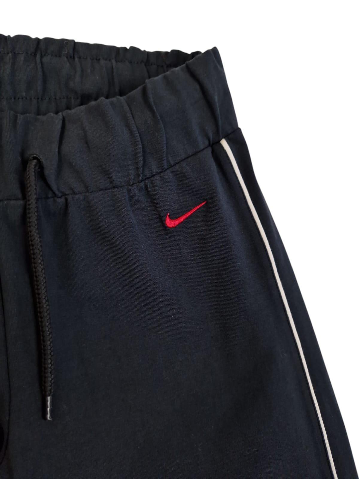 Pantalone tuta da donna gamba ampia Nike nero