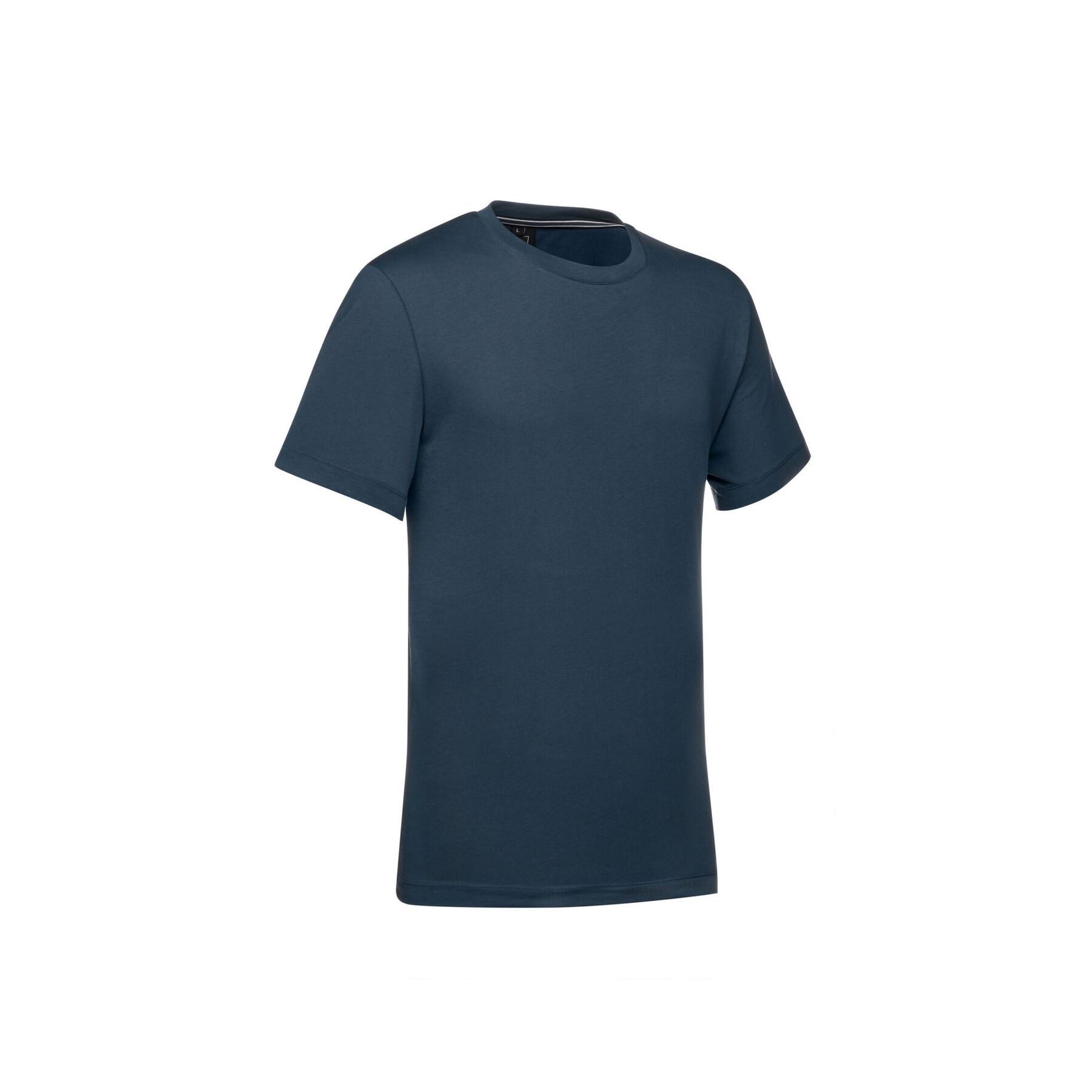 geox t-shirt basica sotto giacca jersey cotone blu - foto 2