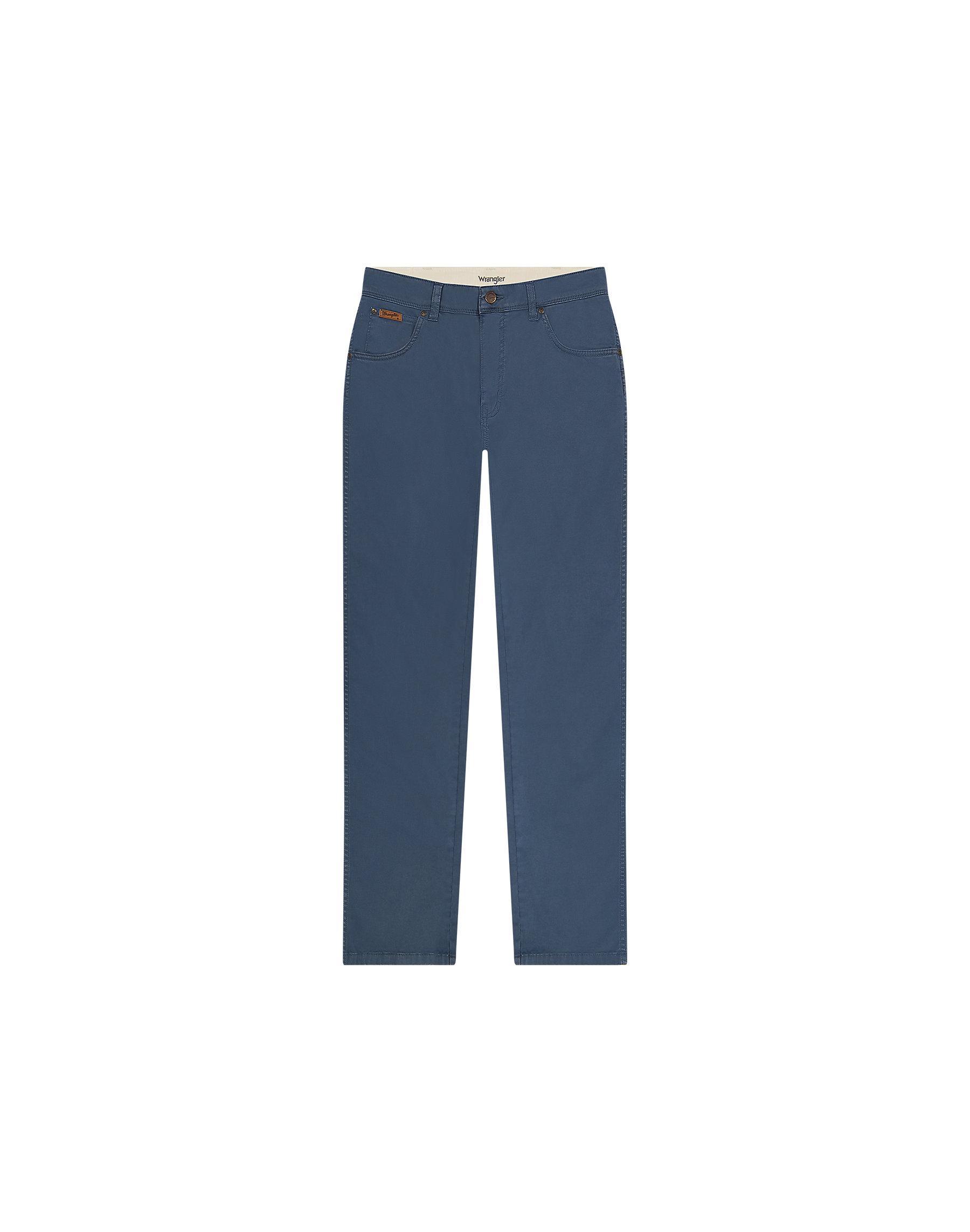 wrangler jeans cotone uomo texas slim 822 aviazione - foto 1