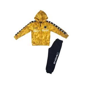 Tuta  full zip cotone felpato bambini ragazzi