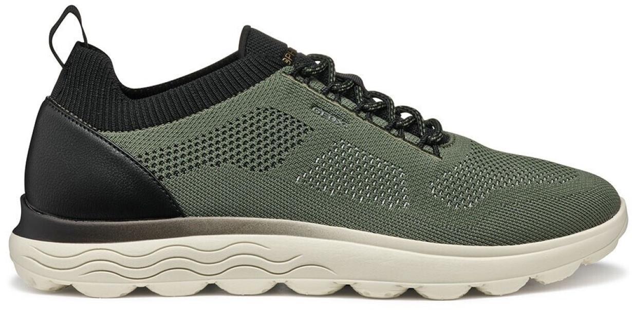 Scarpe da uomo Geox Spherica verde militare