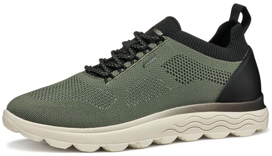 Scarpe da uomo Geox Spherica verde militare