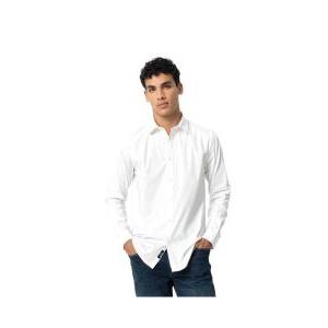 Camicia slim fit uomo  bianca