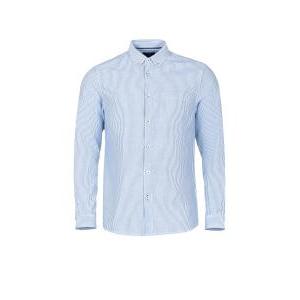 Camicia di cotone da uomo manica lunga a righe