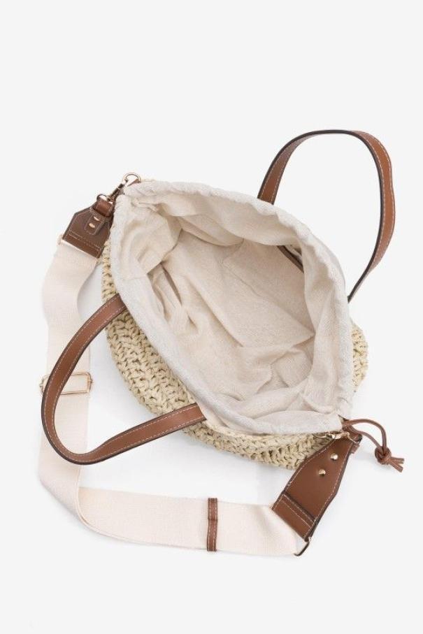 Borsa a mano da donna Tiffosi beige