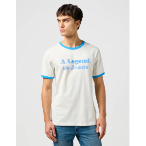 T-shirt uomo a legend in jeans avorio