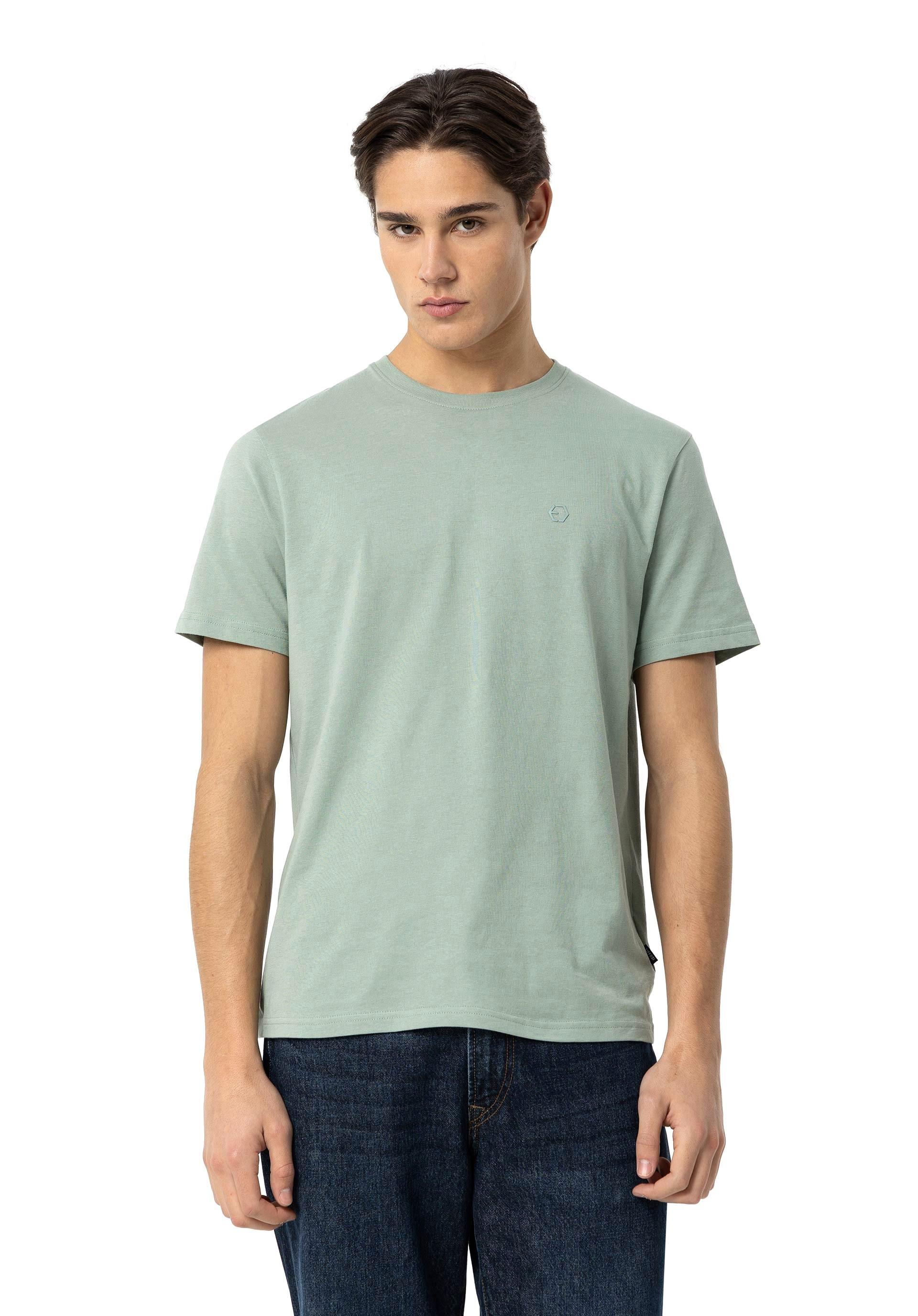 T-shirt basic uomo verde Tiffosi