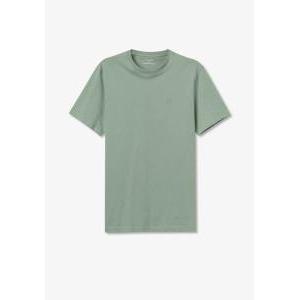 T-shirt basic verde uomo verde