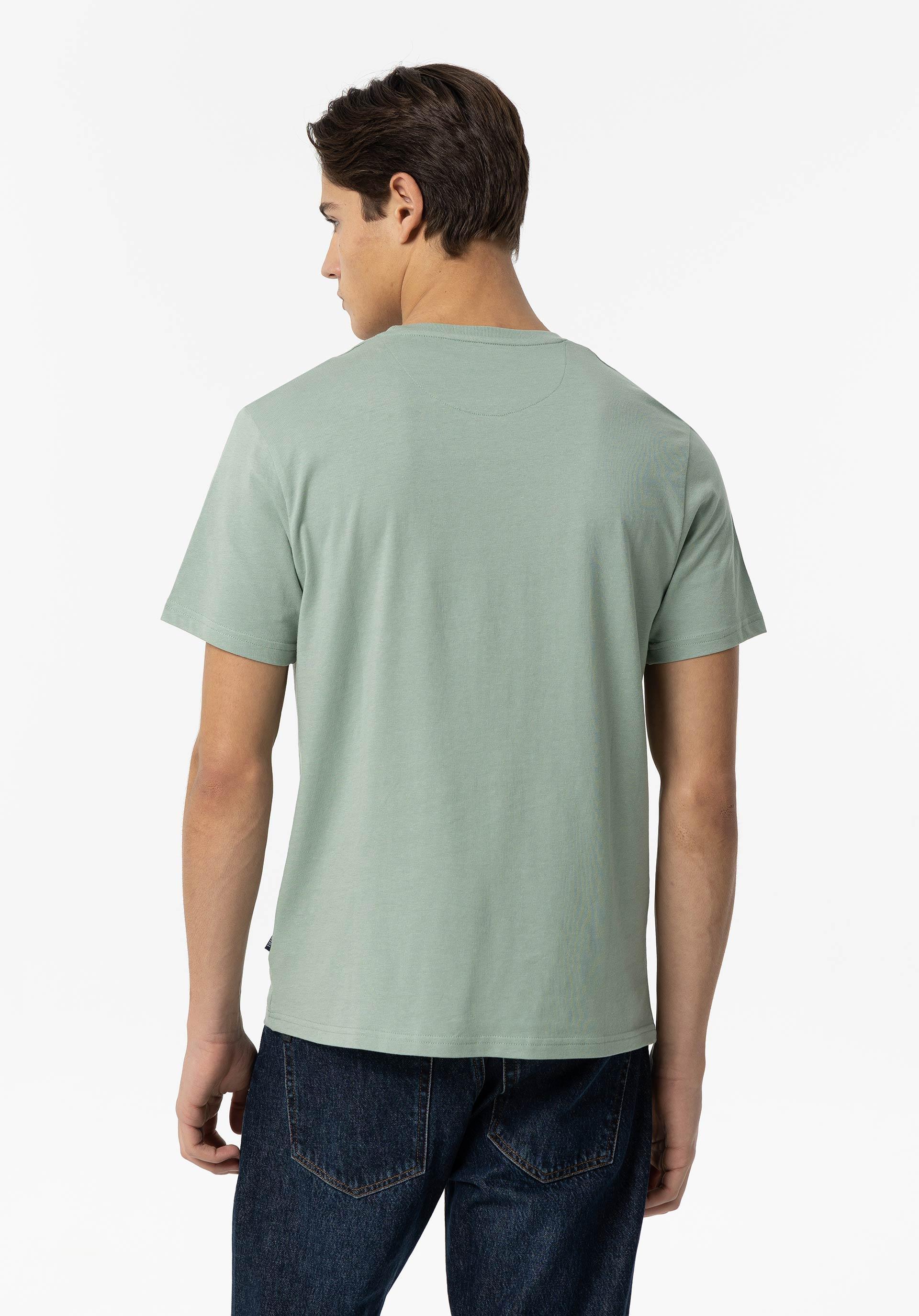 T-shirt basic uomo verde Tiffosi