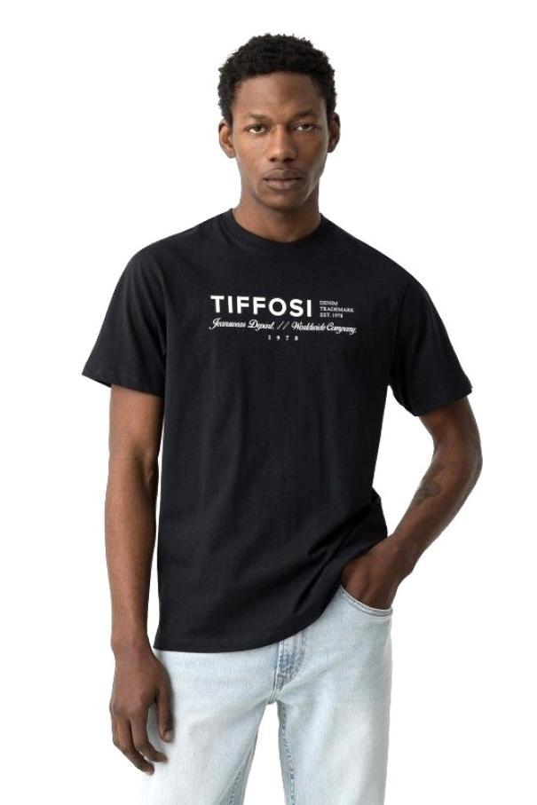 T-shirt basic da uomo Tiffosi