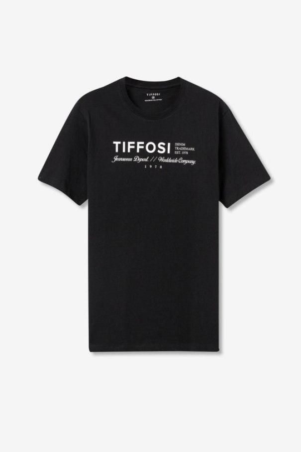 T-shirt basic da uomo Tiffosi